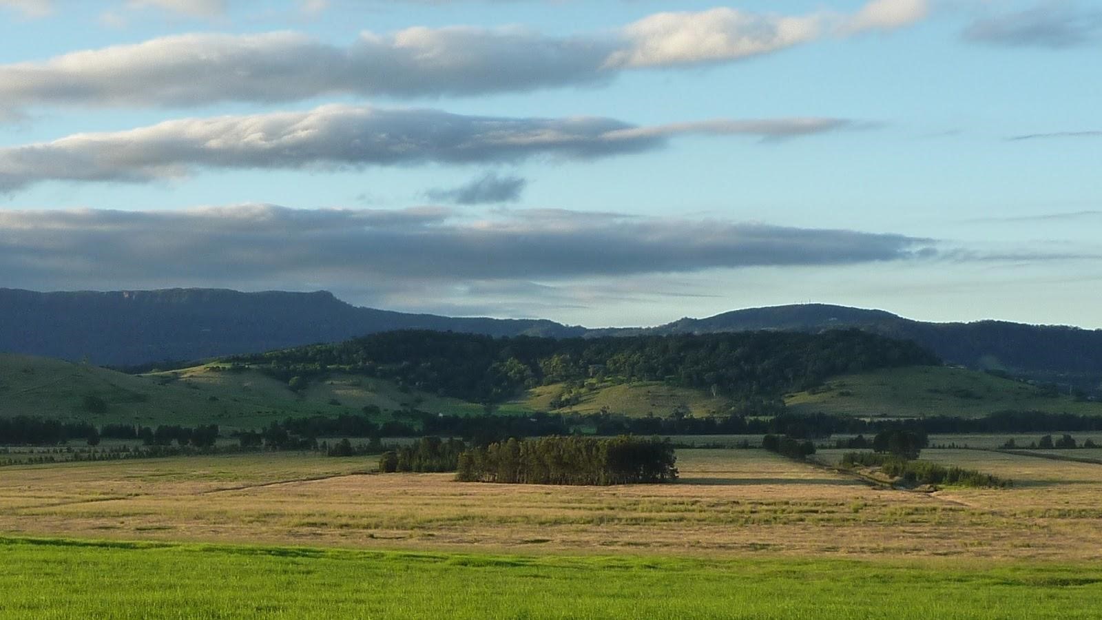 Toowoomba countryside from a distance