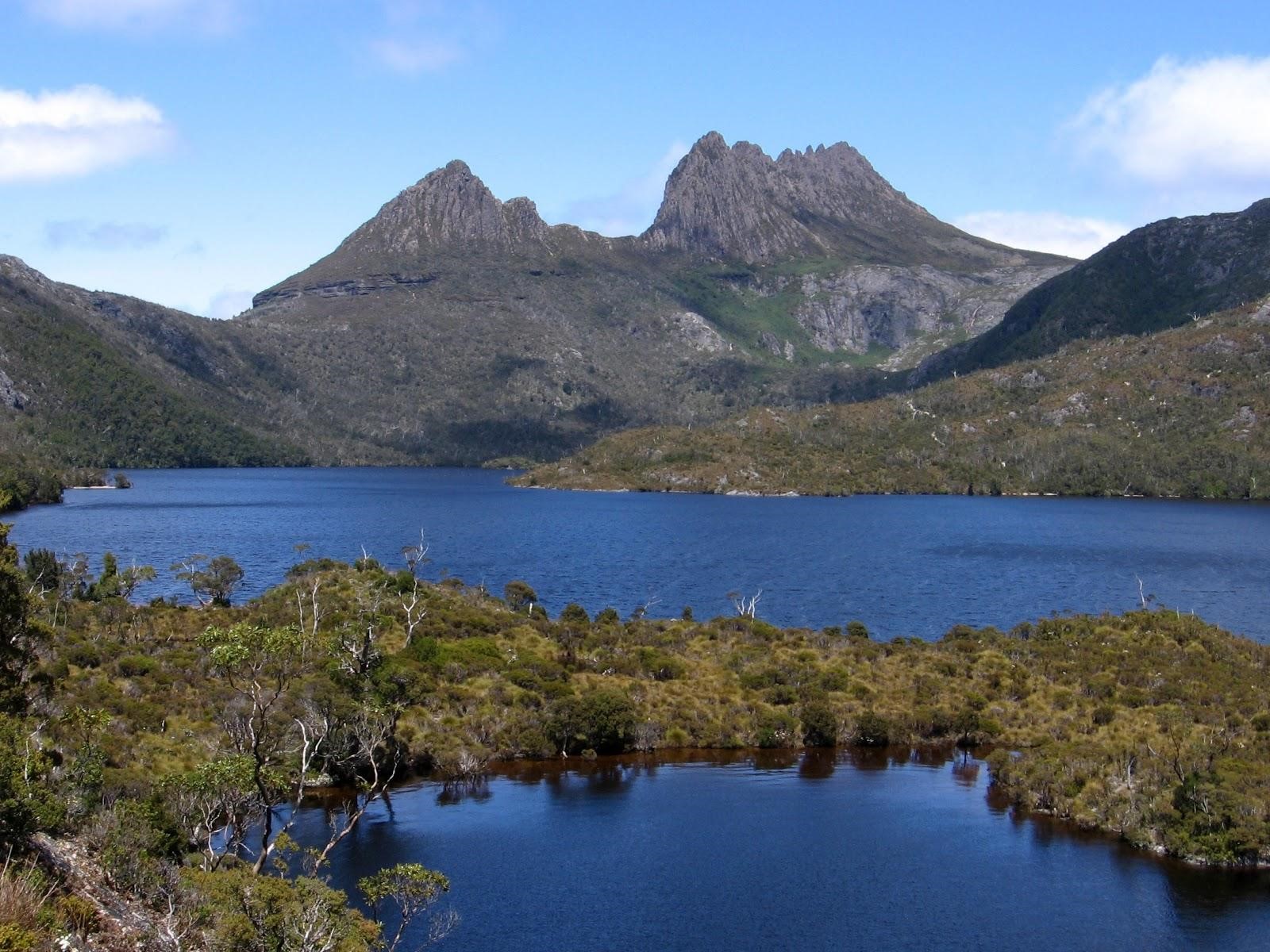 Cradle Mountain from a distance